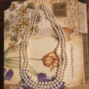 Cultured fresh pearl 14kNecklace